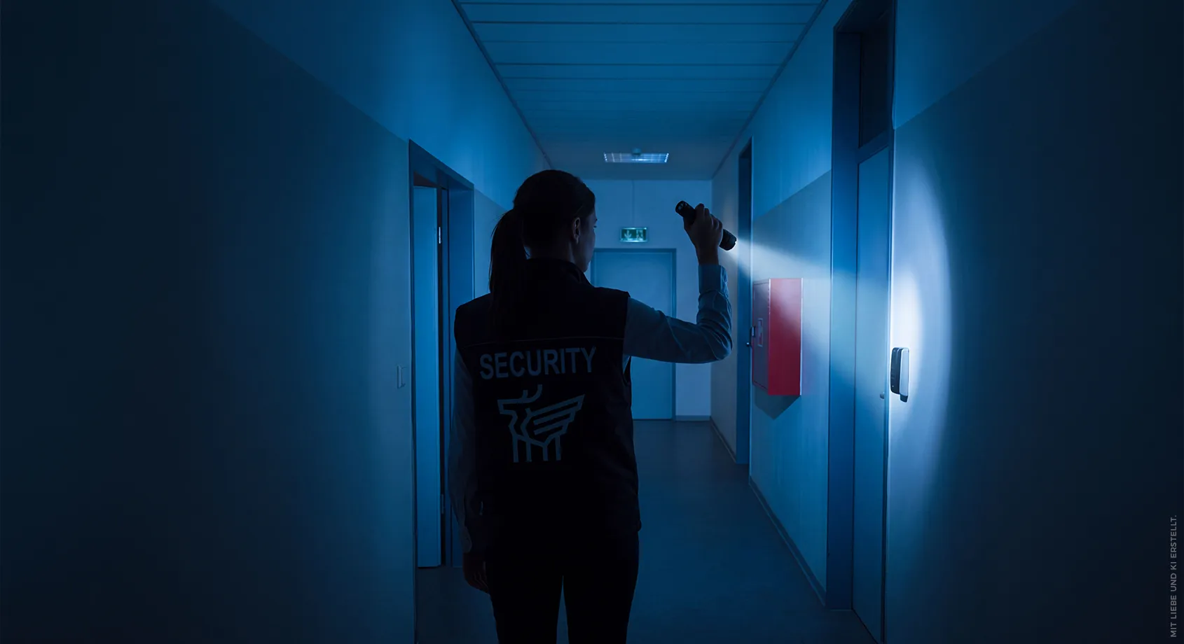 Security und Bewachungsdienste KI generiert